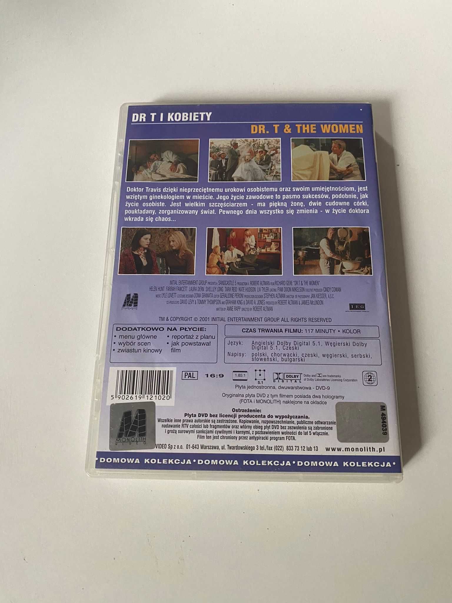 Film DVD Dr T i Kobiety