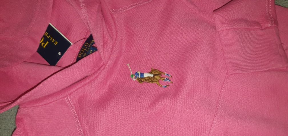Śliczna różowa bluza Ralph Lauren