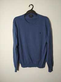 Polo Ralph Lauren pima cotton niebieski sweter L