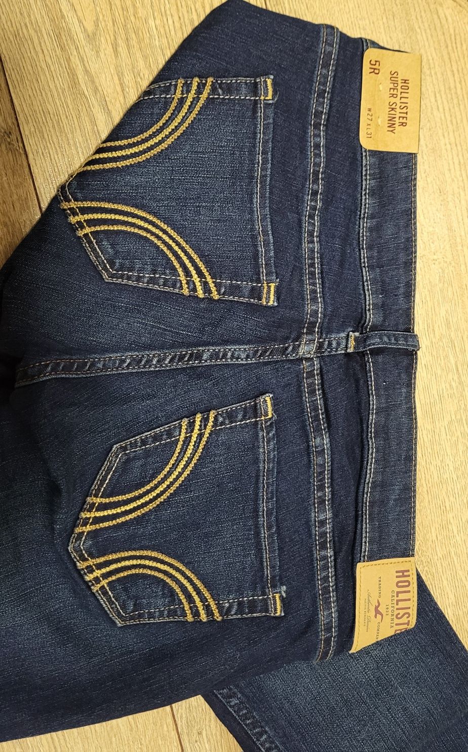 Spodnie jeansy Hollister W27 L31