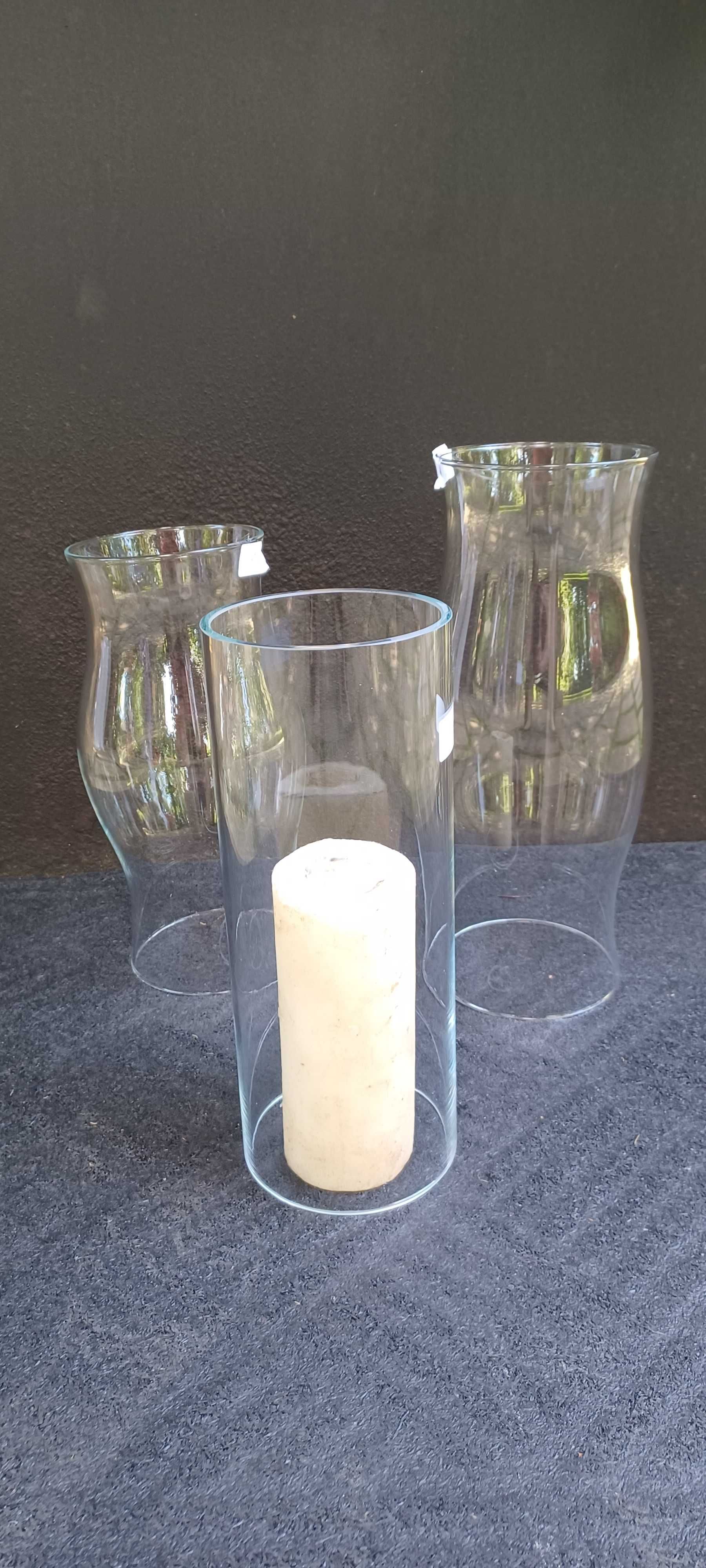 Campânulas vidro para velas