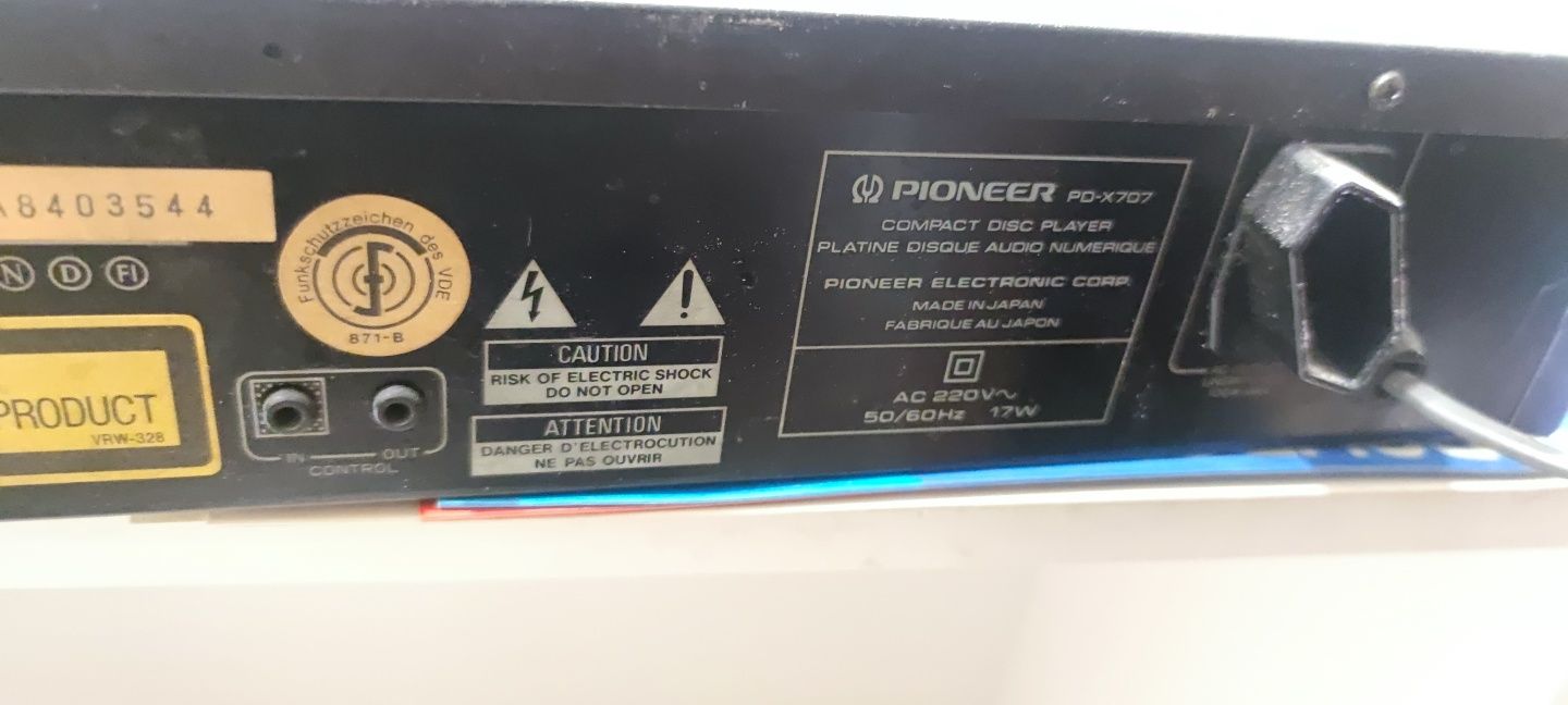 Leitor CD Pioneer PD-X707 ( ler anuncio)