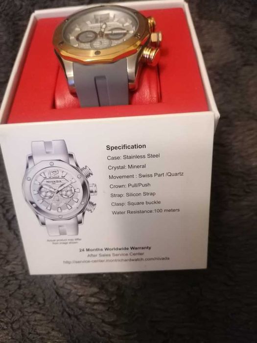 Zegarek NIVADA Swiss Limited Edition NS0008 , szwajcarski kwarc