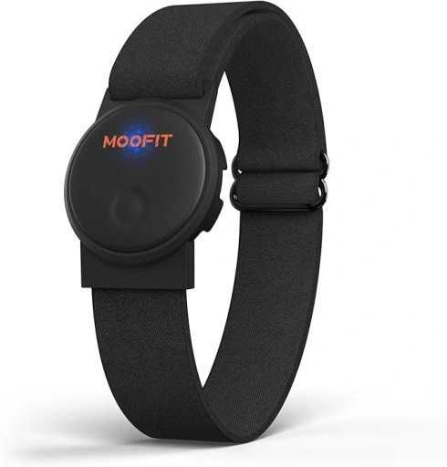 moofit HW401 pulsometr z paskiem na ramię,wodoszczelnośćIP67,Bluetooth