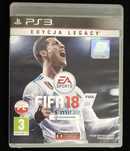 FIFA 18 PL Dubbing PS3 po polsku Edycja Legacy 100% Sprawna Testowana