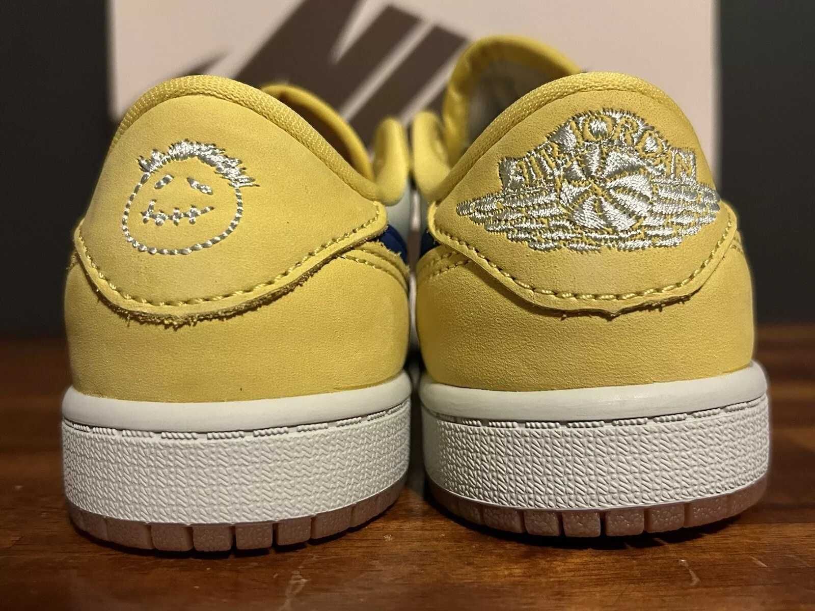 Travis Scott x Jordan Air Jordan 1 Low OG Canary Yellow R.44