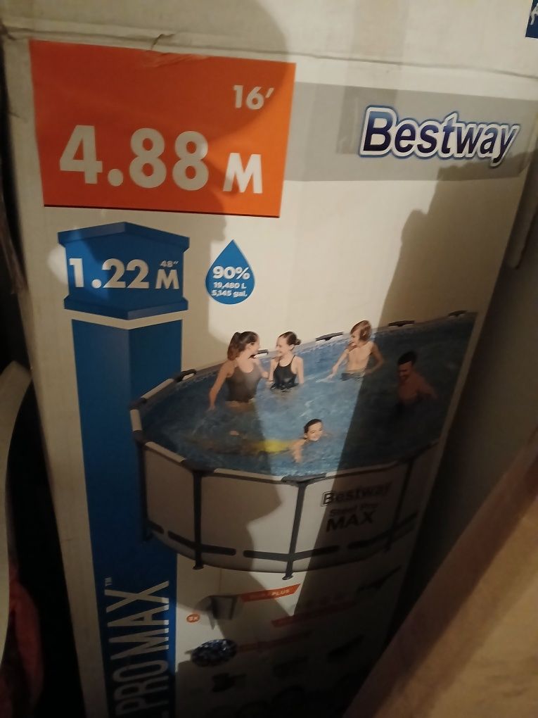 Basen 4,88 m bestway 1,2 wysoki