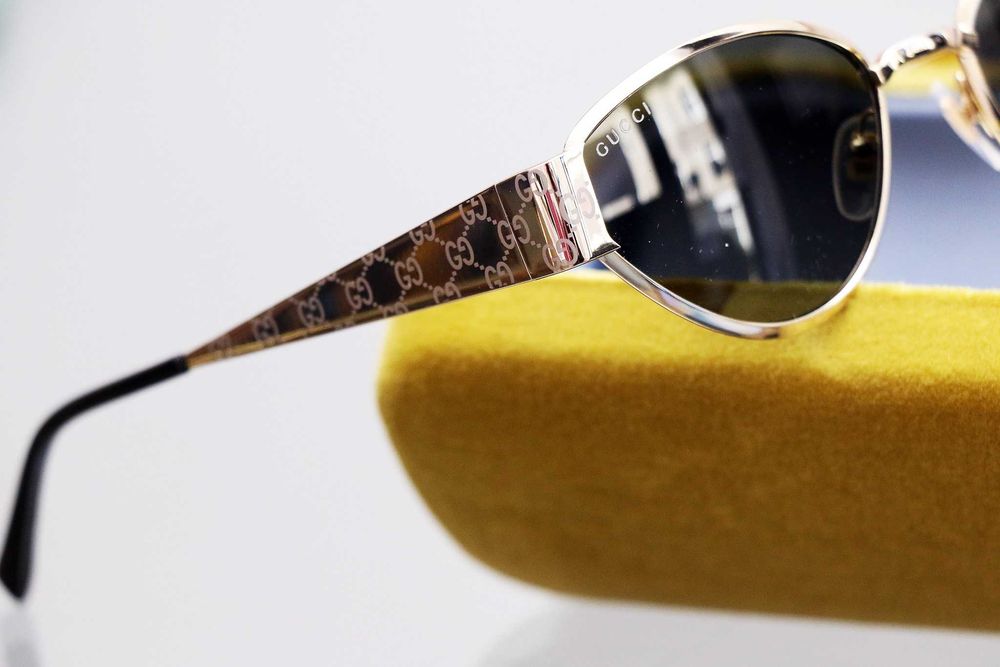 Okulary Przeciwsłoneczne Gucci GG1853S. Złote. Nowe, oryginalne.