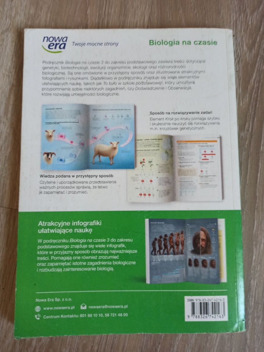 Podręcznik Biologia na Czasie 3