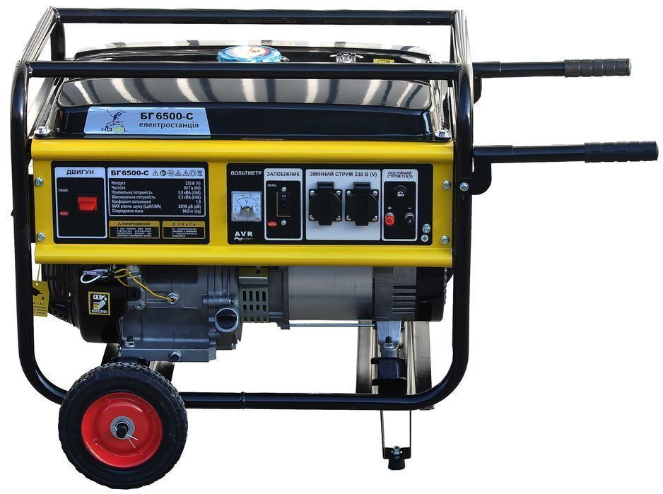 Генератор бензиновый Hohol БГ 6500-С (230B / 5,0-5,5 кВт) МЕДЬ, zen576