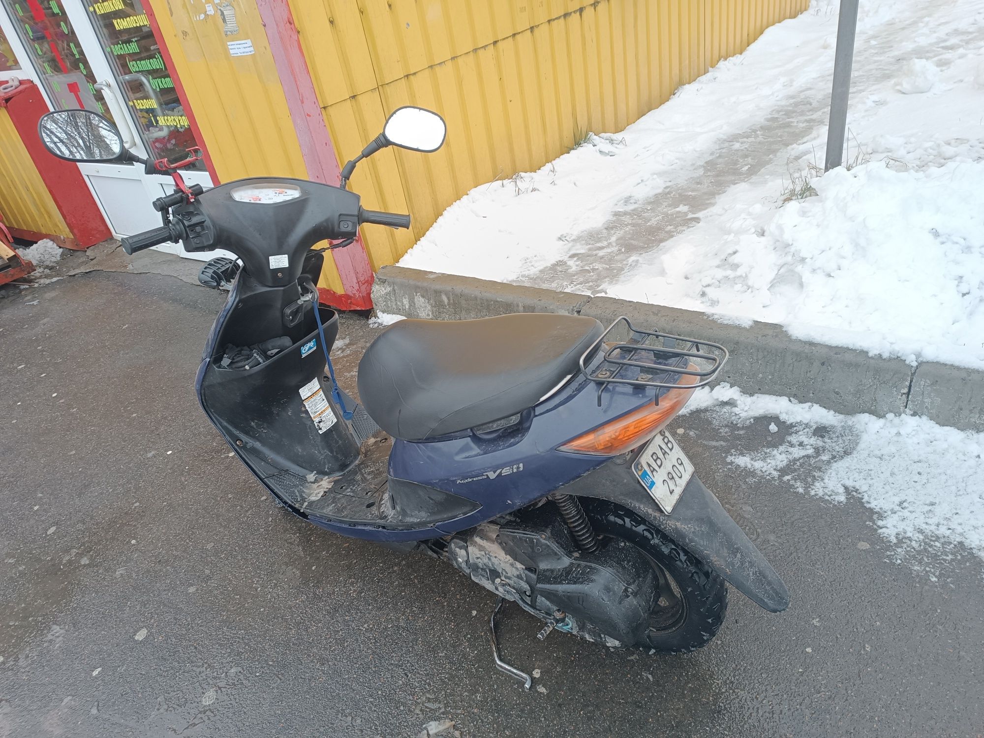 Разборка suzuki address v50g 4T