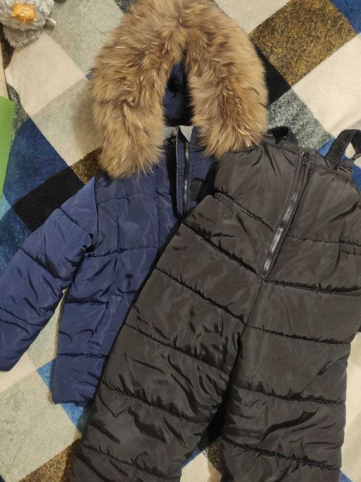 Зимний костюм (комплект,куртка+полукомбинезон) 110-116