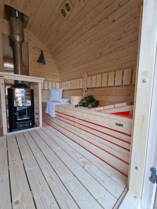 Sauna do ogrodu orgrodowa HARVIA piec na drewno SAuN