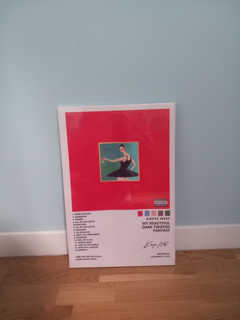 Obraz na płótnie kanye West mbdtf