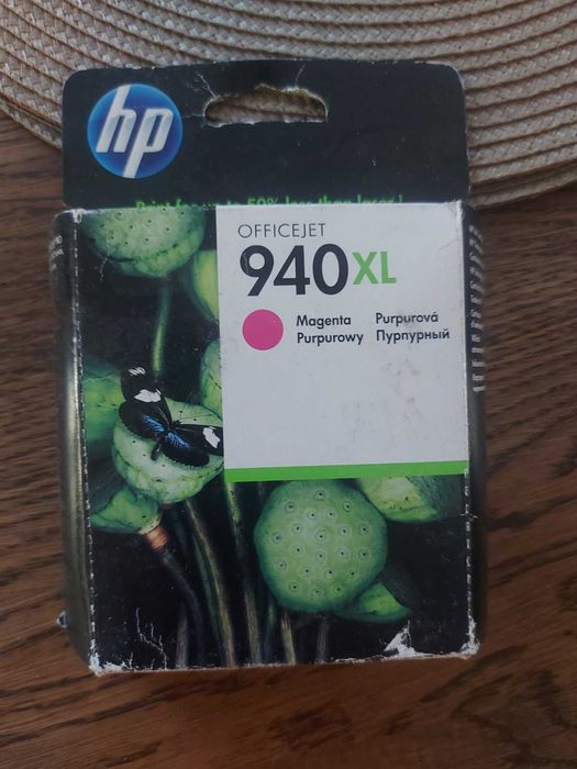 Картридж HP 940 блакитний, червоний