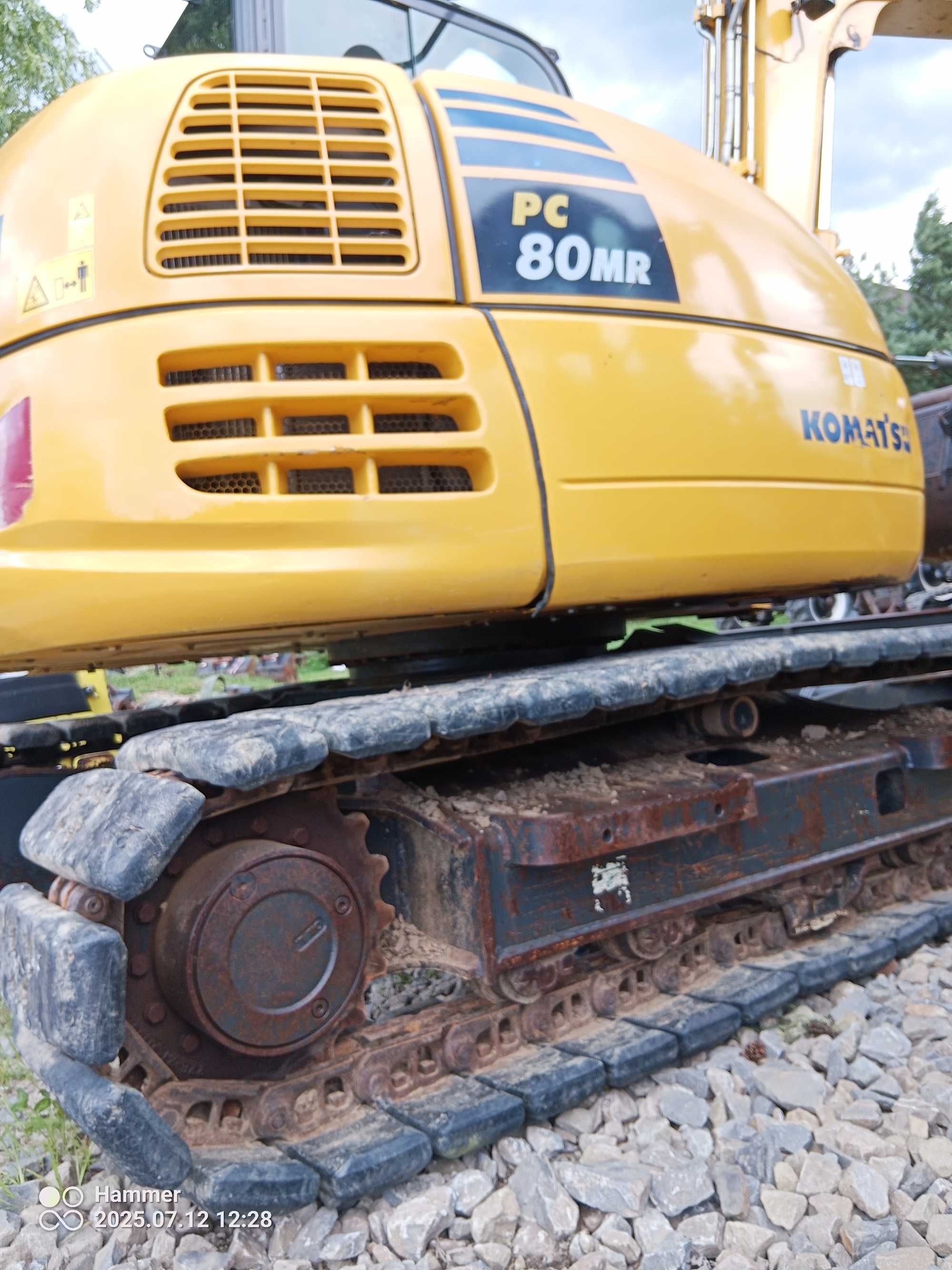 Minikoparka Komatsu PC 80, 2018 r.