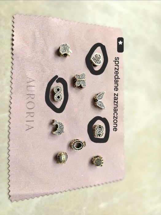 Charms charmsy złote proba 585 piekny!