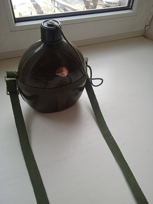 Военная фляга  алюмінісва