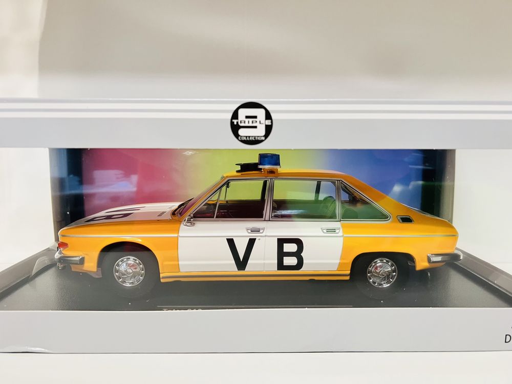 Tatra 613 VB Policja Czechosłowacka Triple9 1/18