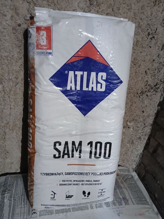 Wylewka samopoziomująca ATLAS SAM 100