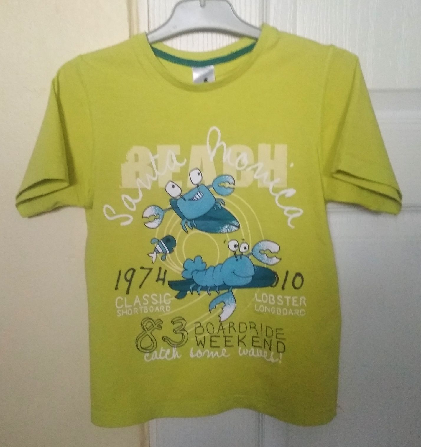 T-shirt/bluzka z krótkim rękawem/koszulka chłopięca, C&A, 122cm, 7lat