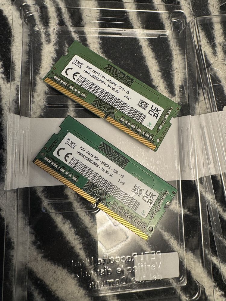 Оперативна памʼять SK Hynix 8GB/3200 DDR 4