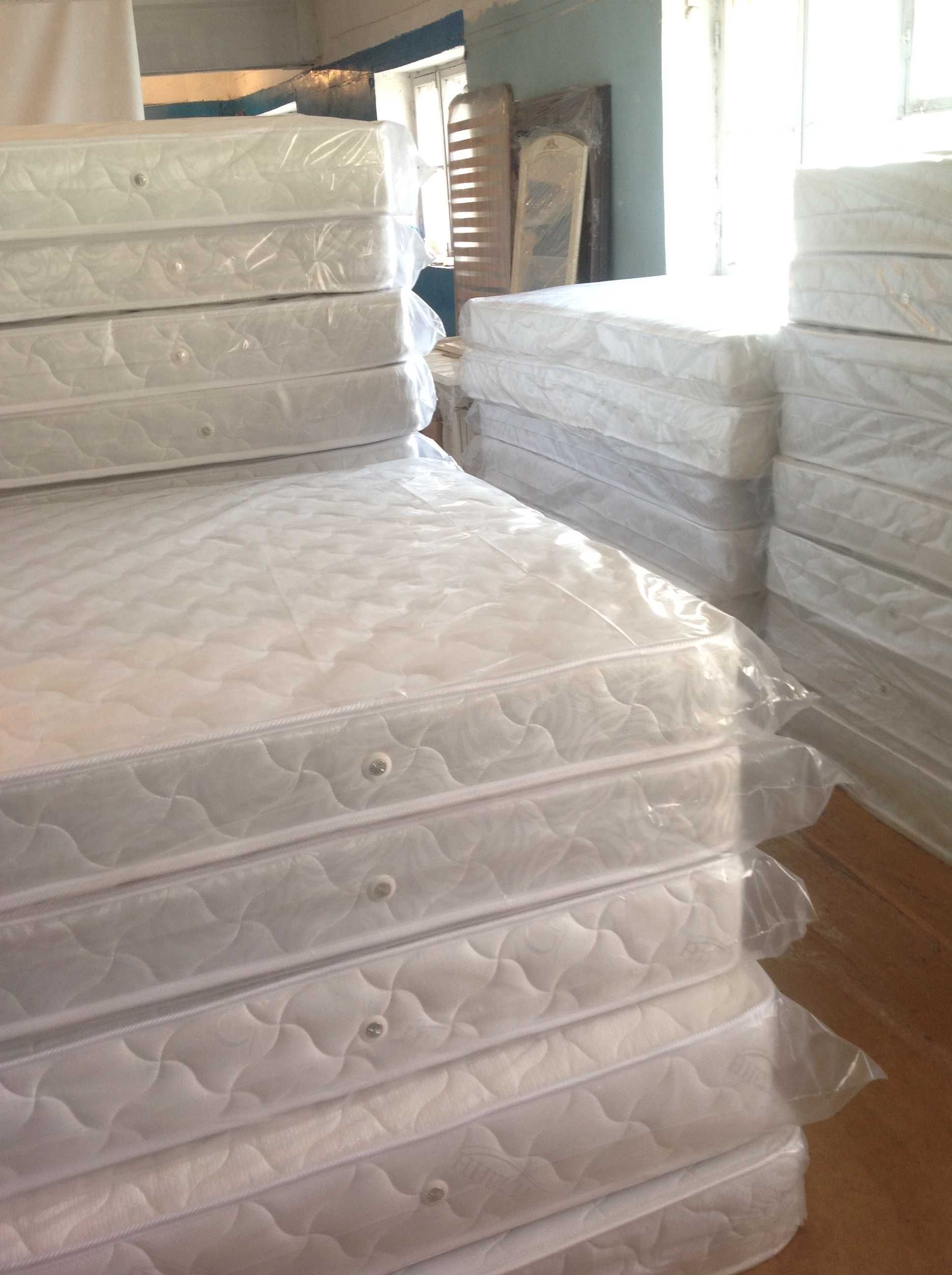 Деревянная кровать Адель белый и натуральный цвет. От производителя!