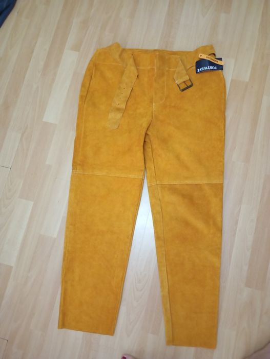 Sprzedam spodnie spawalnicze skórzane