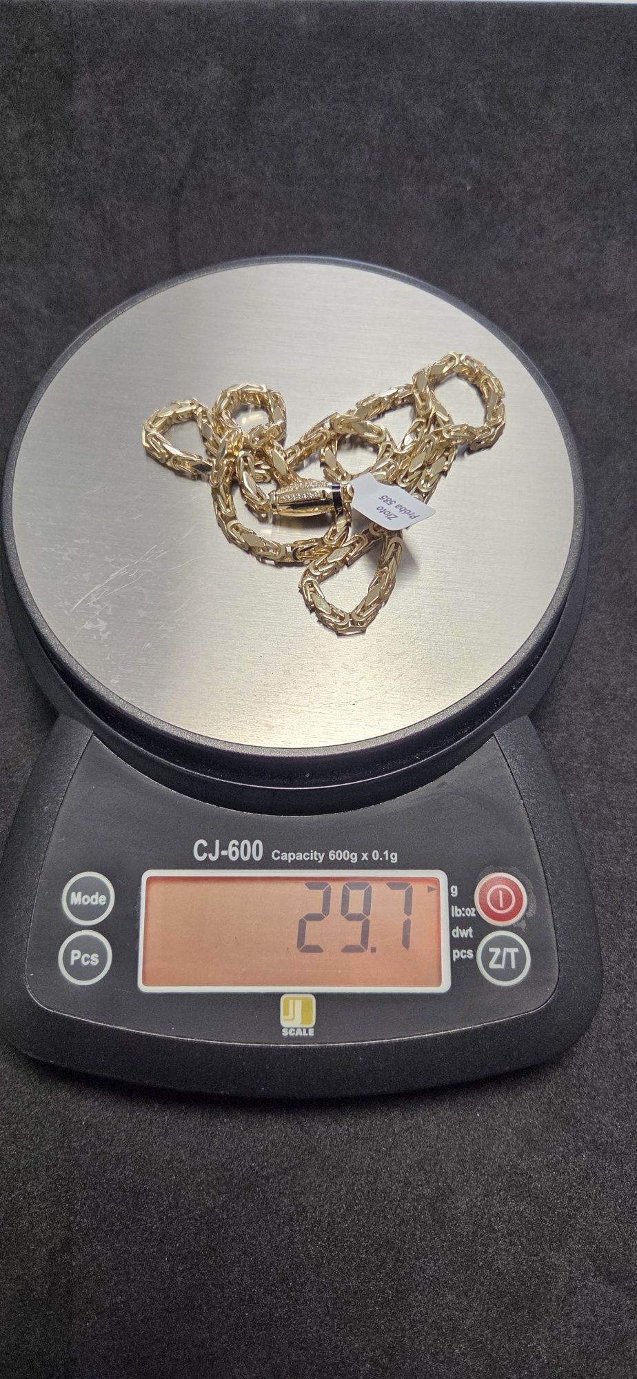 Łańcuch złoty Krolewski pr 585 14K Król! 30gr