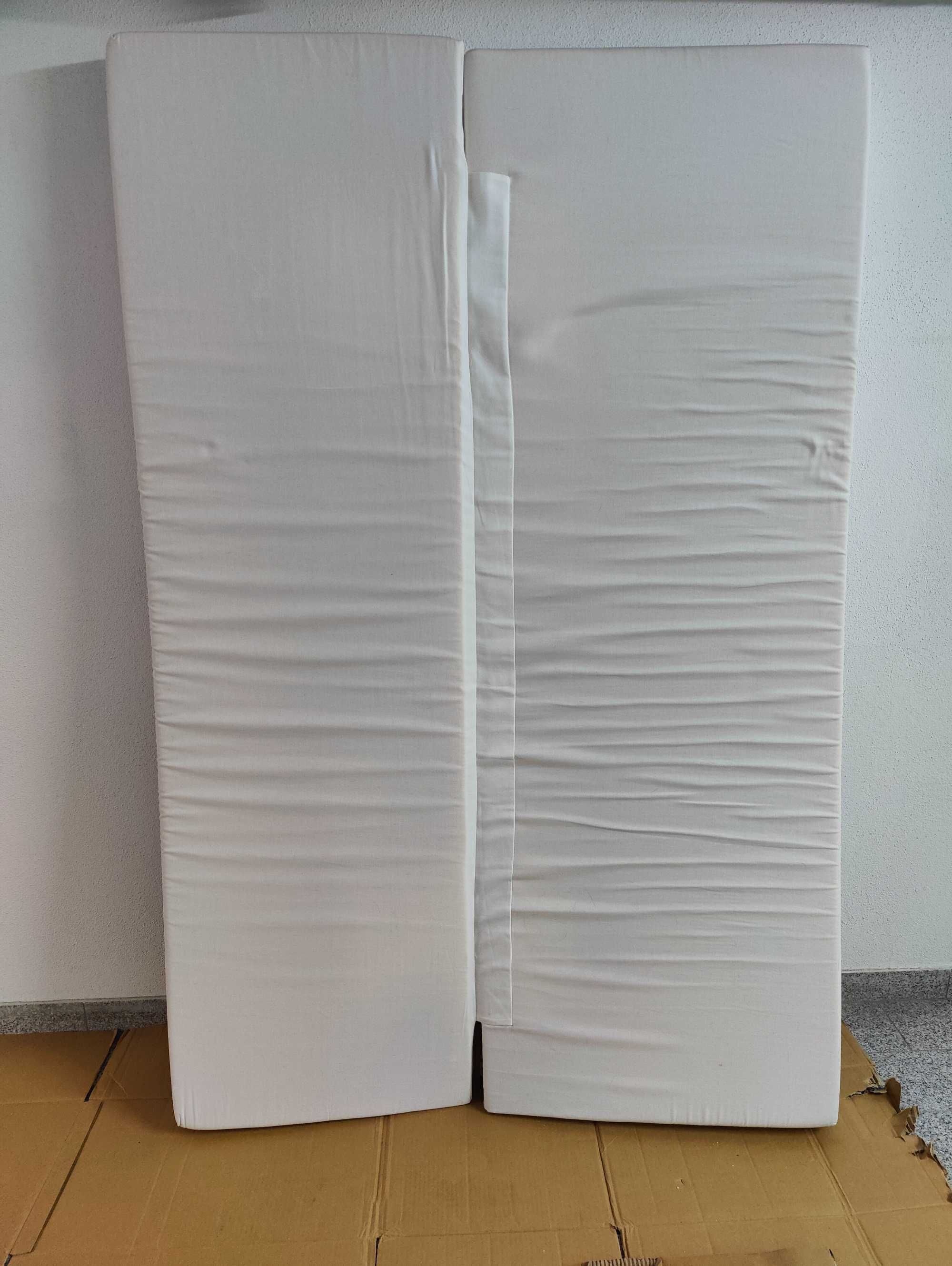 Sofá-cama IKEA 3 lugares, c/colchão de espuma