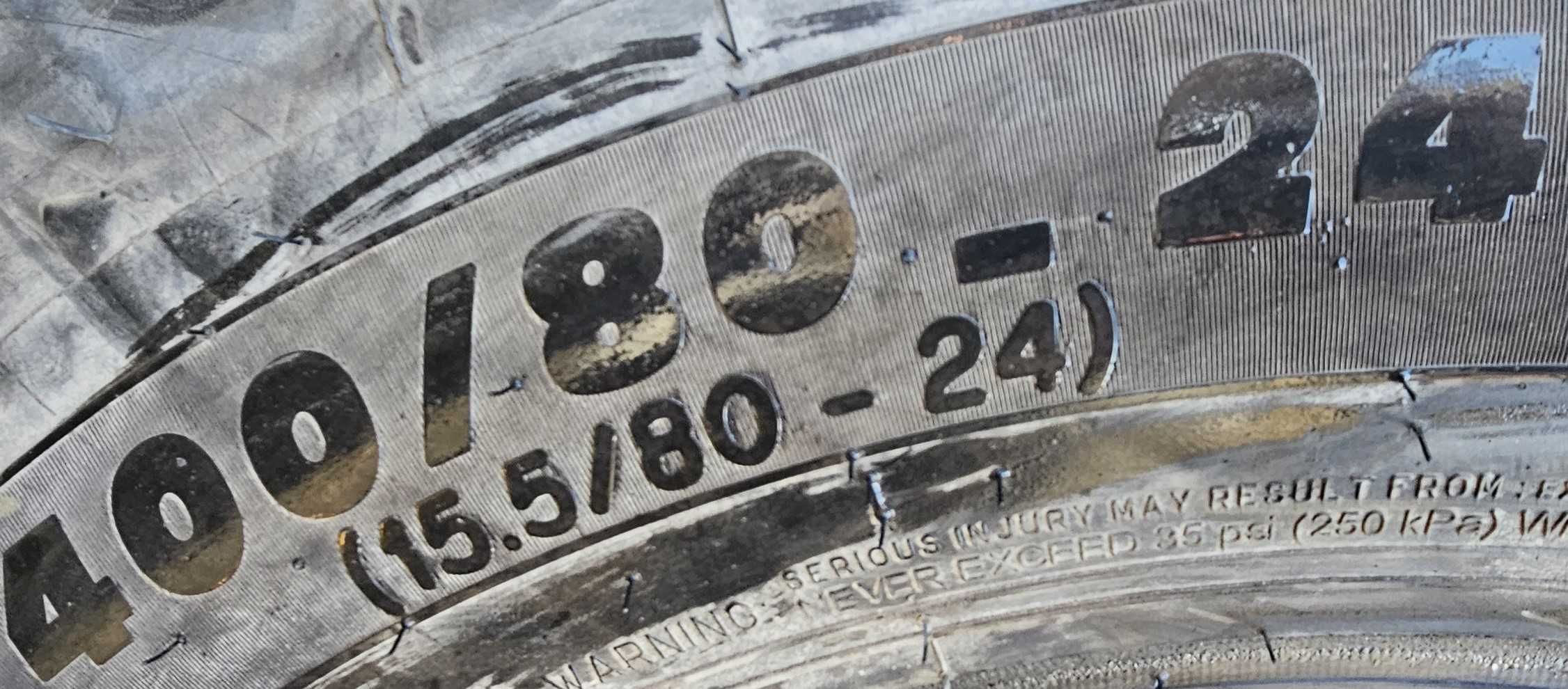 Opona przemysłowa 400/80-24 ; 15.5/80-24 Michelin *S