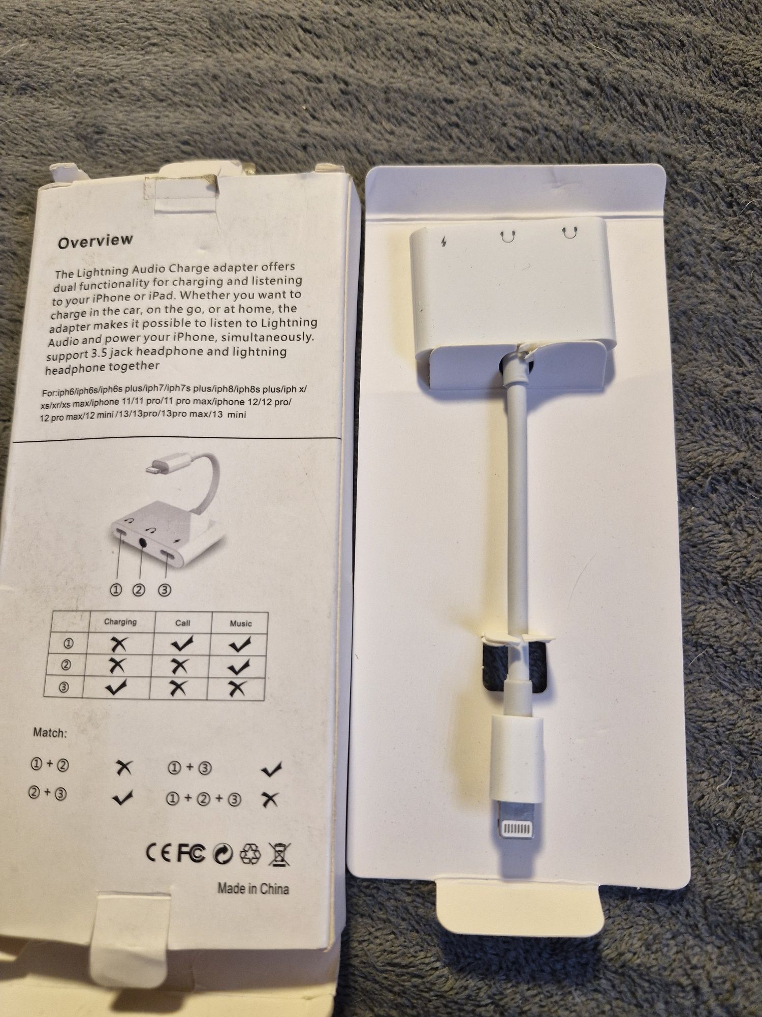 Apple lightning audio adapter