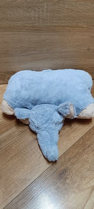 Poduszka słoń niebieski