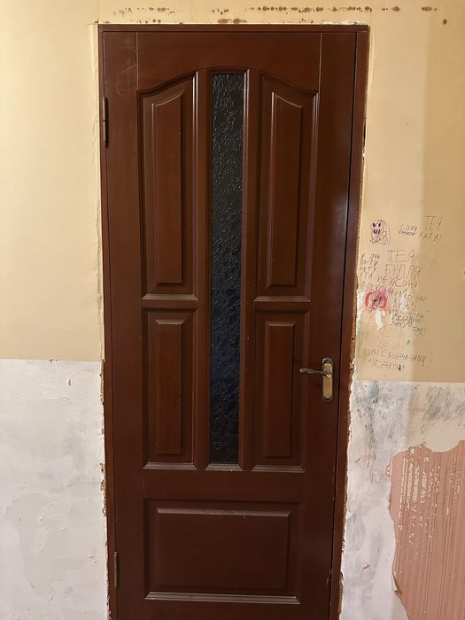 Двері деревʼяні, полотно+коробка+фурнітура