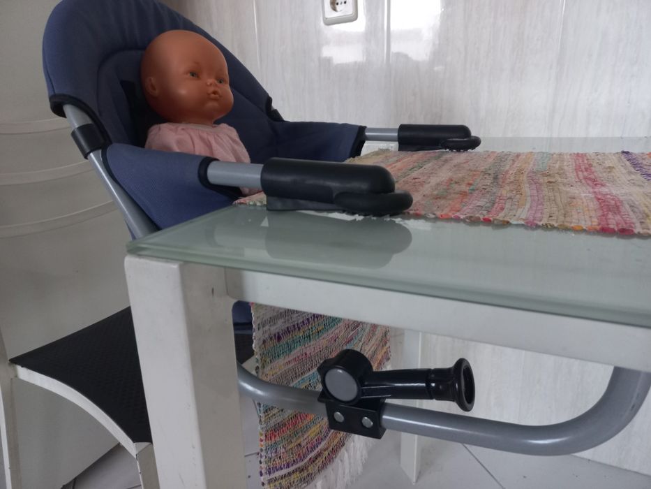 Cadeira portátil, de bébé para mesa
