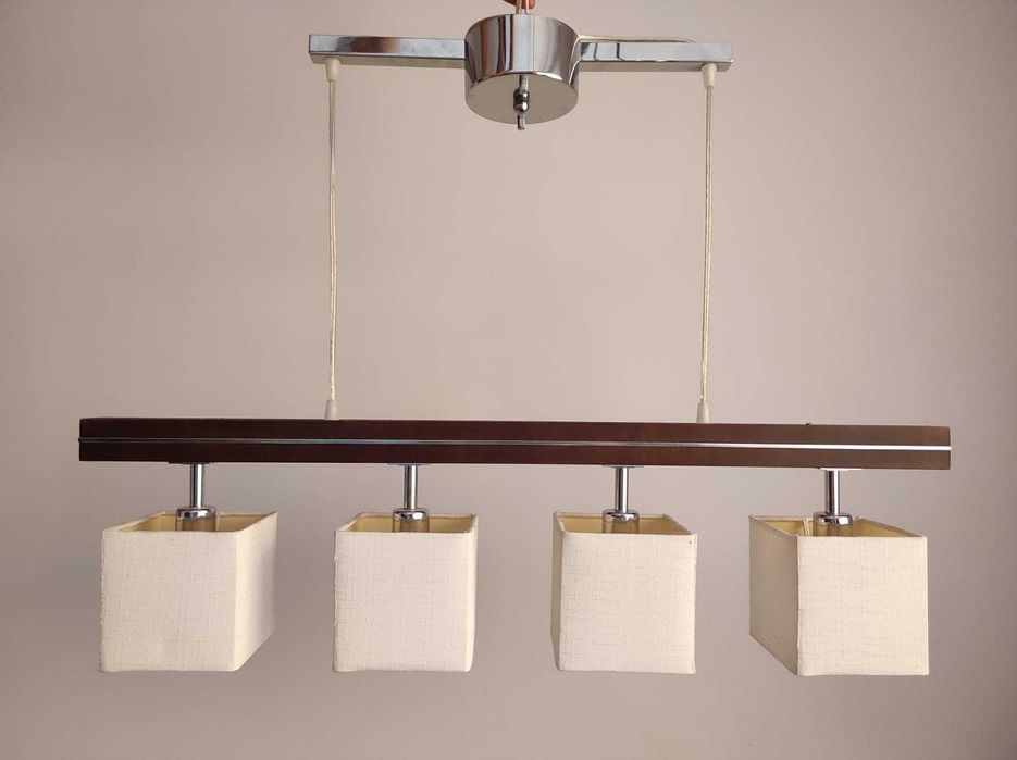 Lampa sufitowa + 6 żarówek LED