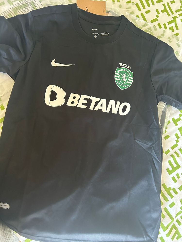 Camisola Preta Sporting