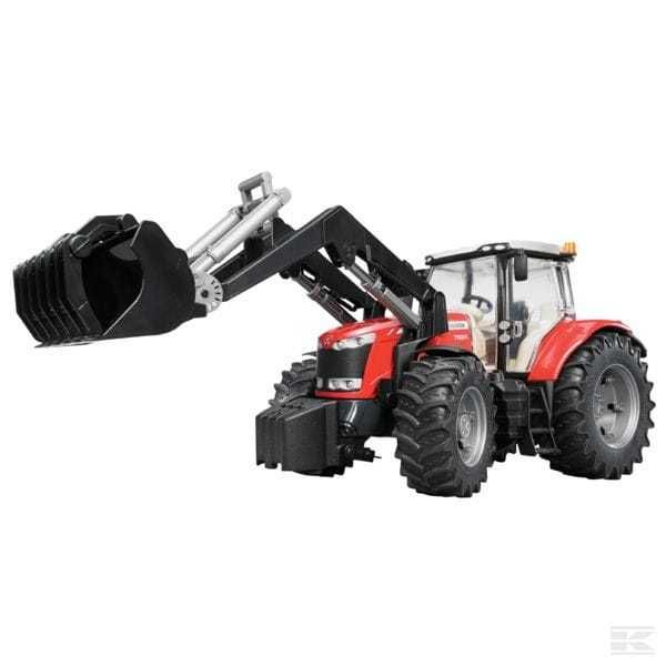 Zabawka traktor MF 394 z ładowaczem