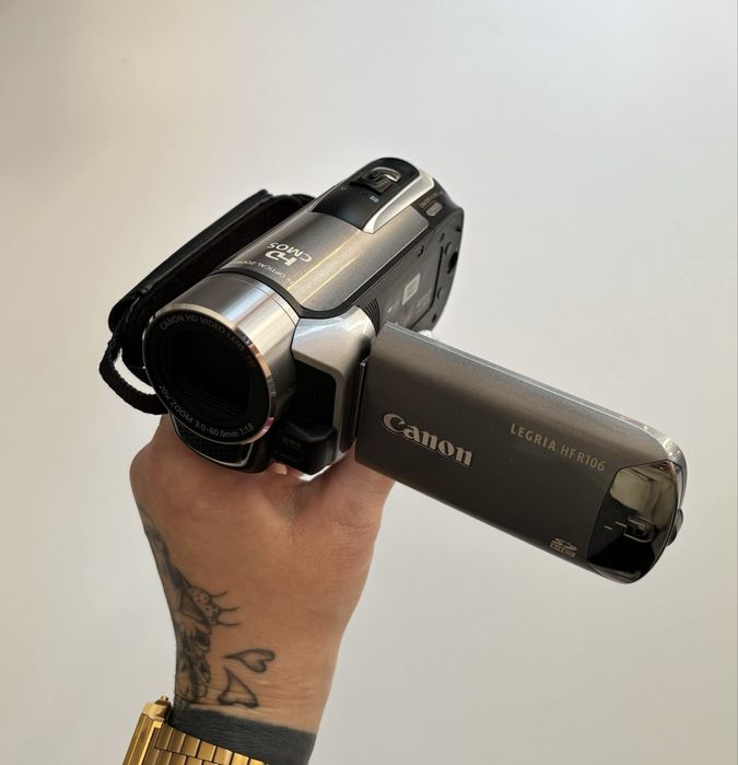 Canon Legria HF R106 +8gb!Y2K Handycam Camcorder kamera cyfrowa retro