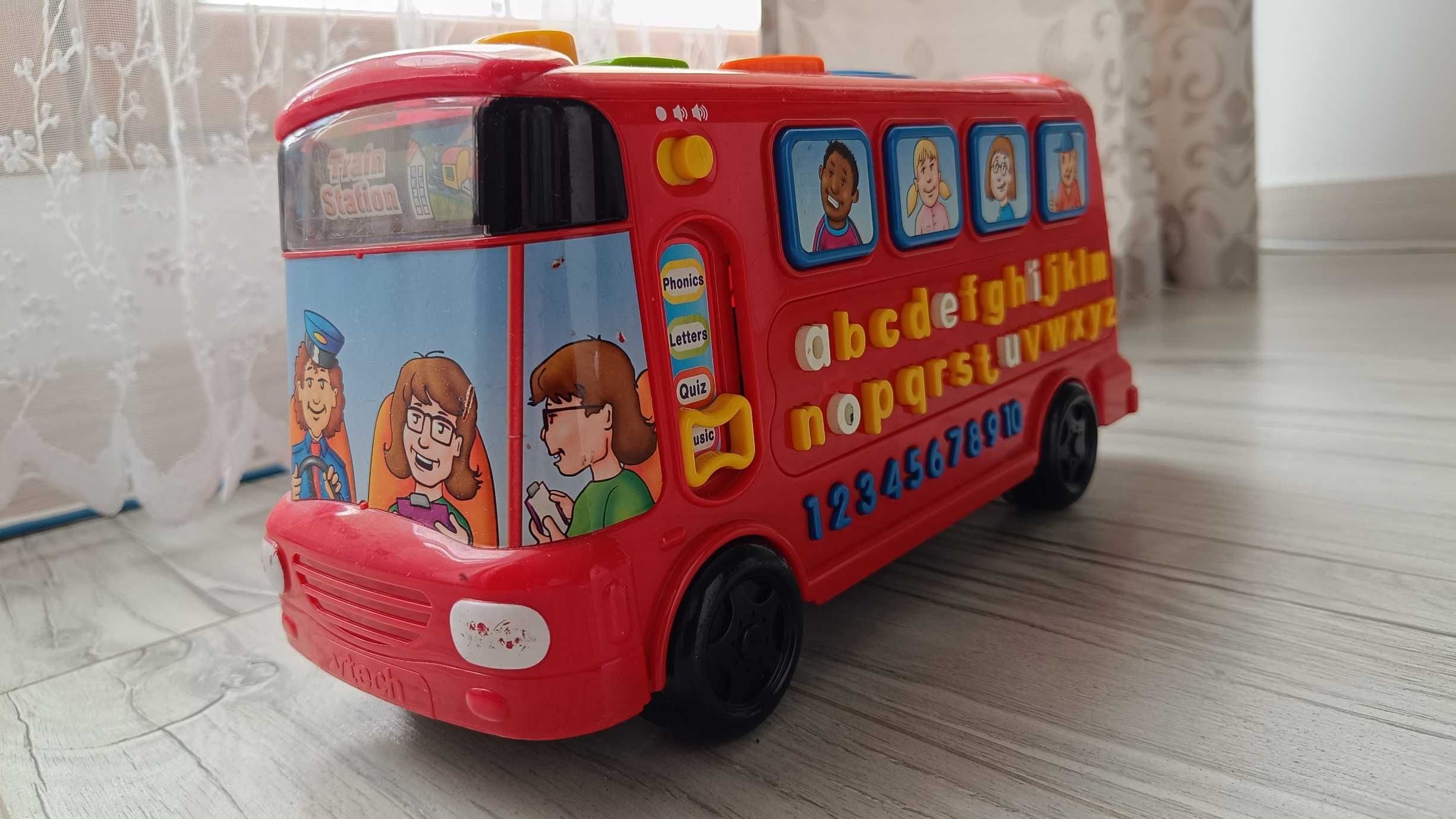 Vtech Playtime Bus Grający Autobus English Interactive
