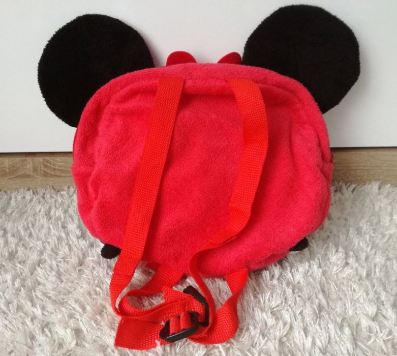 Śliczny plecak, poduszka dziewczęcy Myszka Minnie Disney