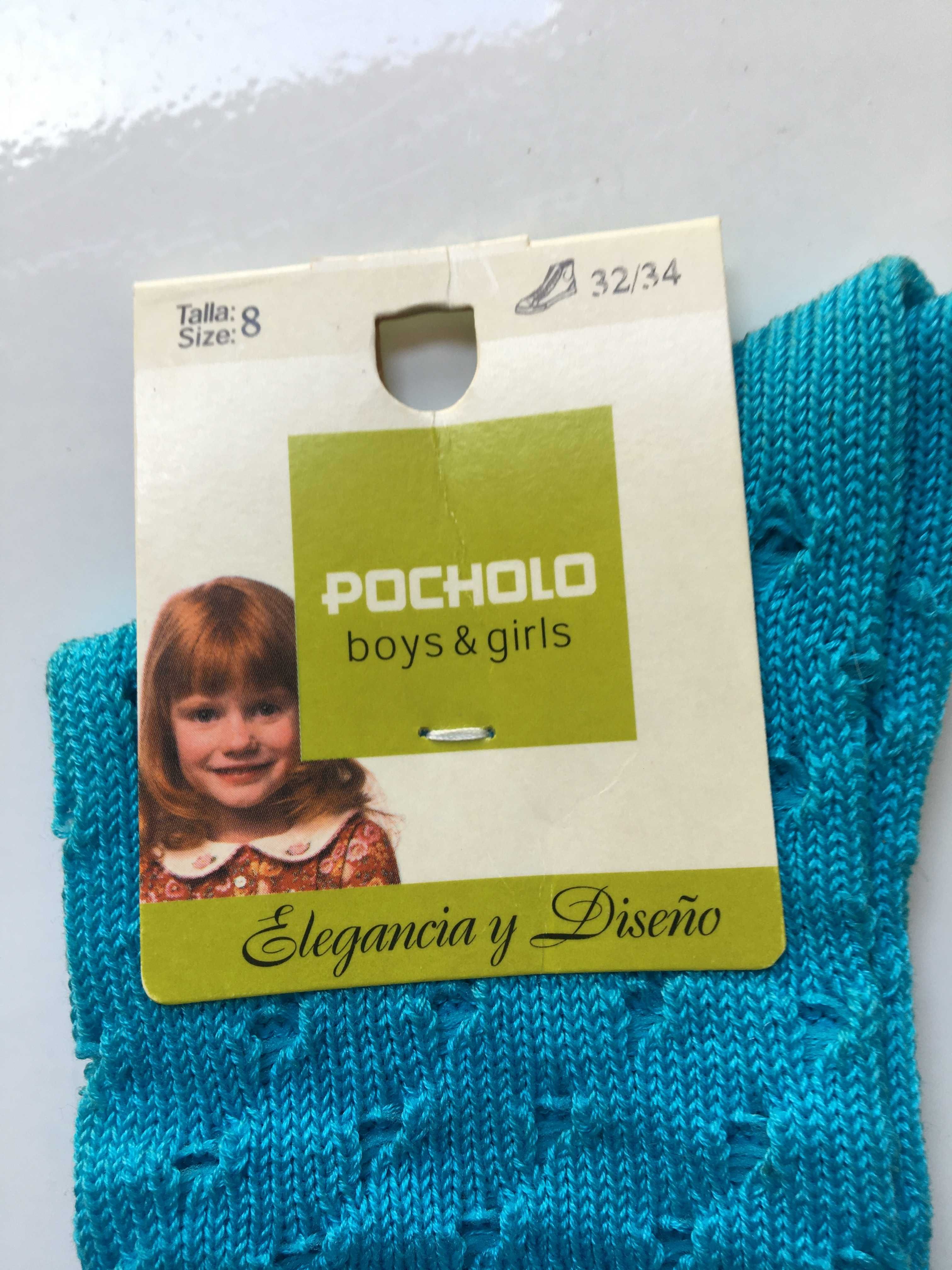 Meias Pocholo Socks - Tamanho 8  (32 - 34)