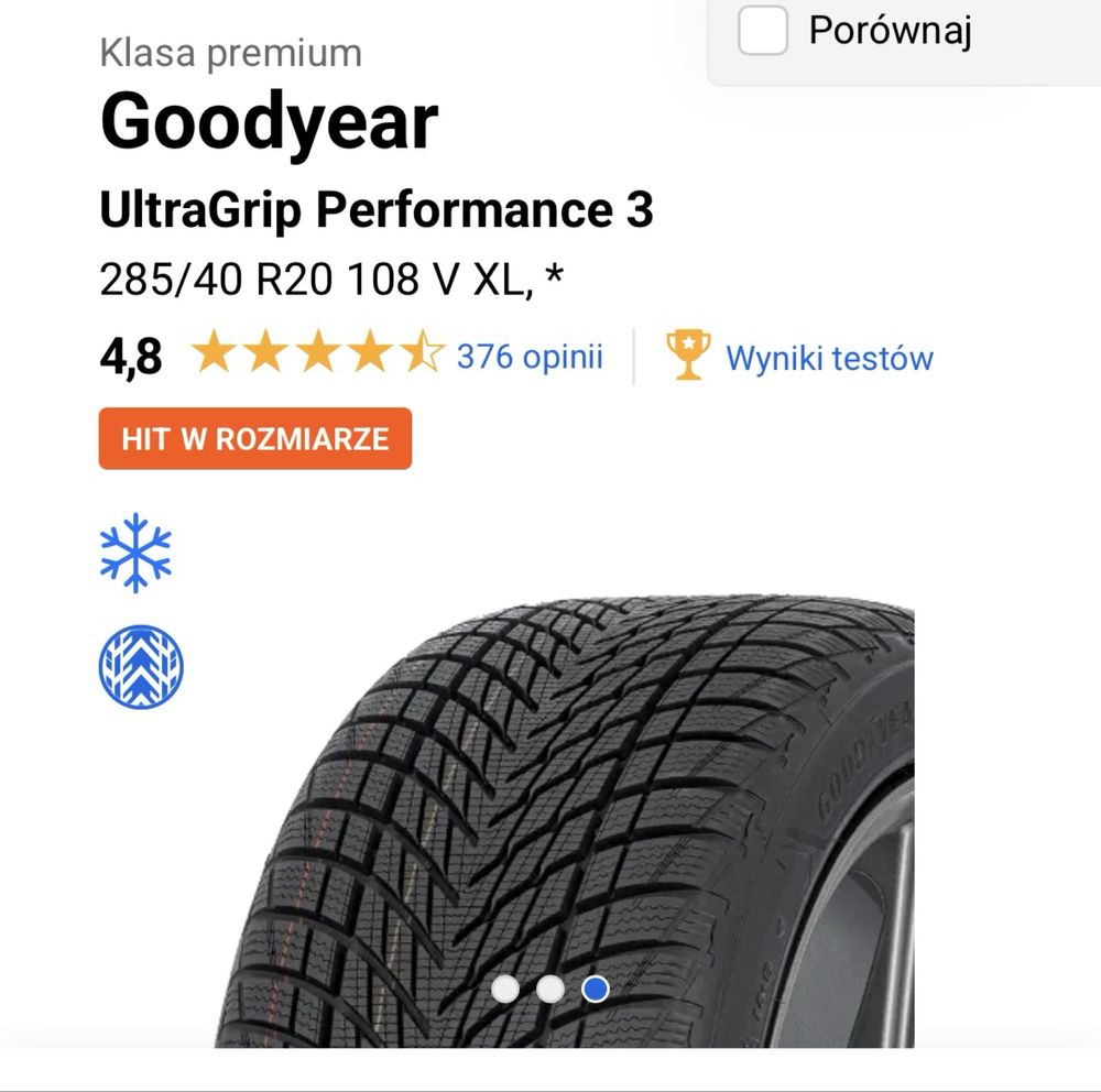 Goodyear UltraGrip Performance 3/Goodyear Eagle F1 Asymertic 6