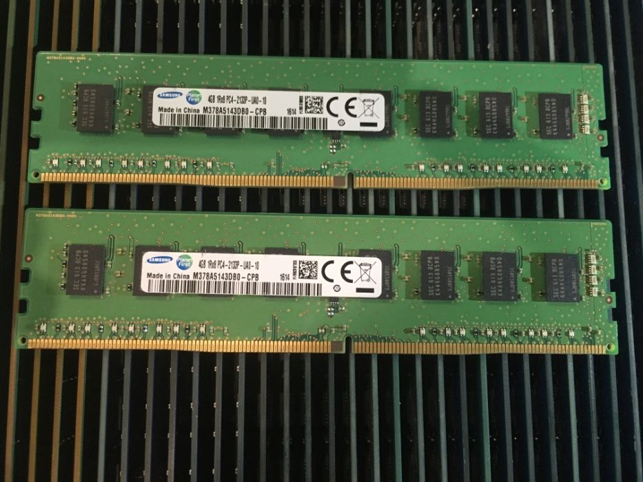 DDR4 4GB DIMM Hynix, Crucial, Samsung 2133, 2400, 2666 MHz Intel/AMD