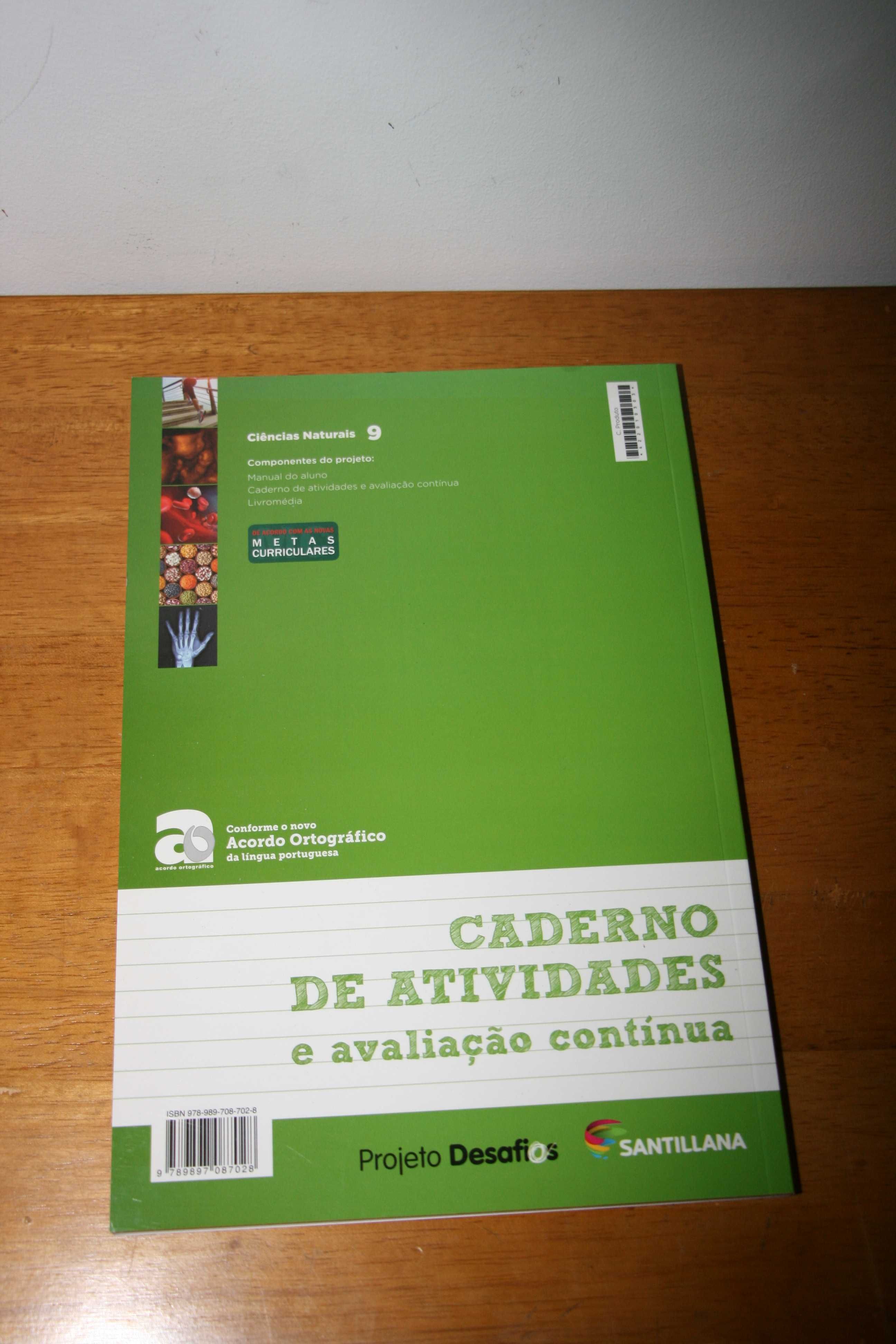 Manual + Caderno de Atividades "Ciências Naturais - 9º ano"