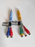 Cabo Jack 3.5mm Macho - 2x RCA Fêmea