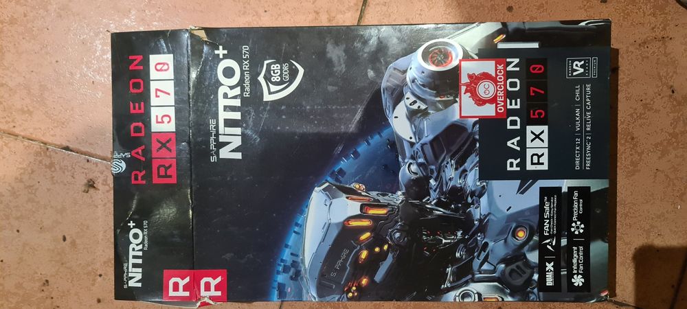 25 placas graficas Amd nitro rtx 570 rig