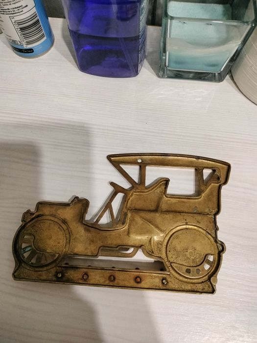 Mosiężny wieszak. Retro. Okazja.