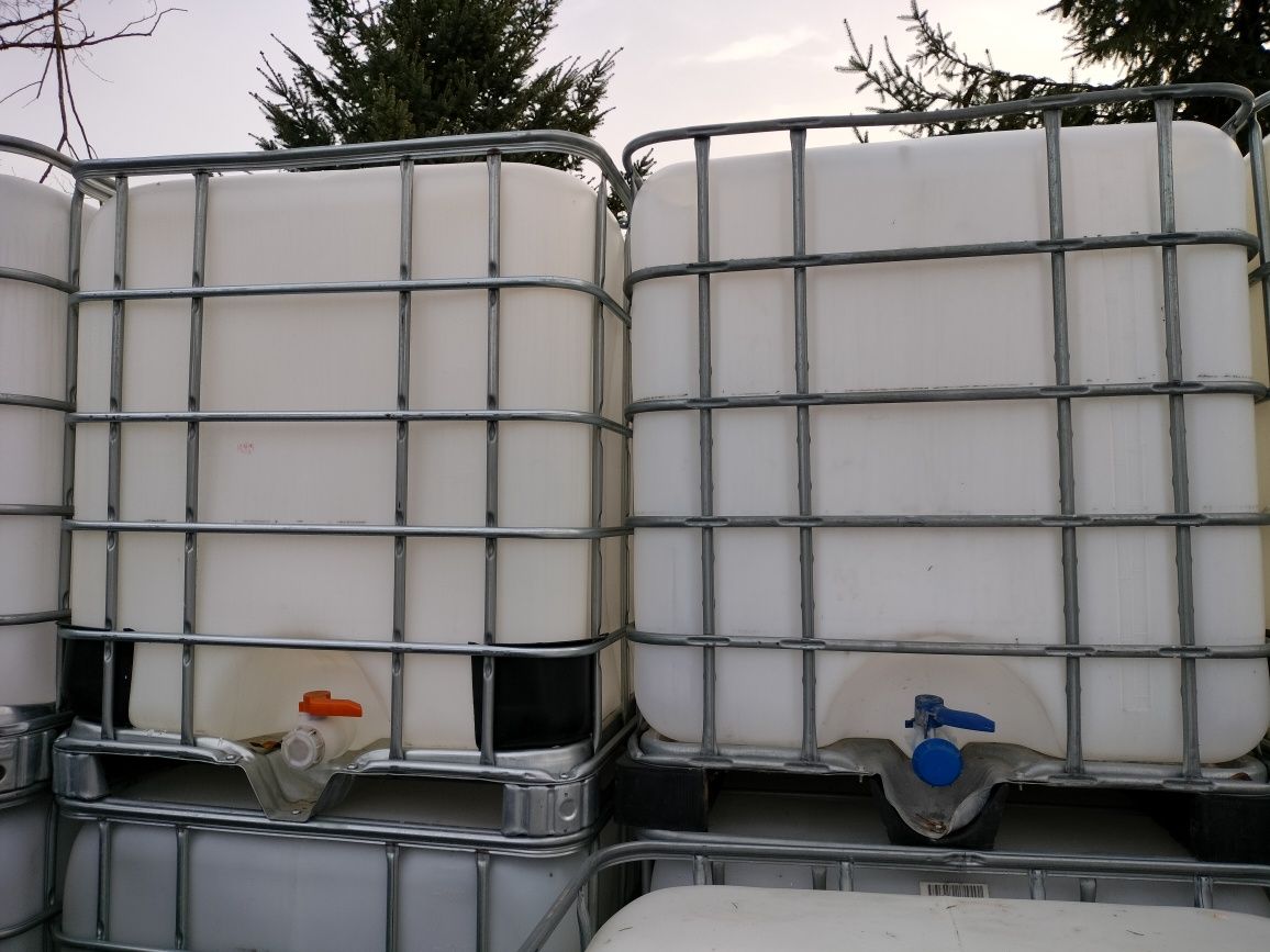 Mauzer mauser paletopojemnik IBC 1000l beczka na wode tysiaczka adblue
