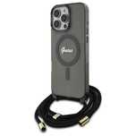 Guess GUHMP16LHCTSGNSK iPhone 16 Pro     6.3" czarny/black hardcase Cr